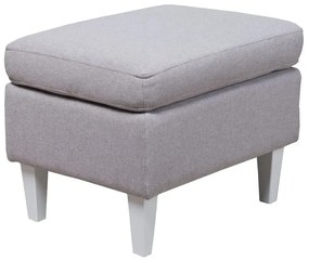 MATIS Ταμπουρέ Grazia Γκρι 60x45x45εκ. MATISMM3060902