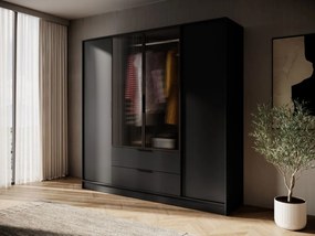 Ντουλάπα Nelly II τετράφυλλη-Mauro