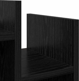 vidaXL Βοηθητικό ντουλάπι Μαύρη Οξυά 60 x 26 x 60 εκ.
