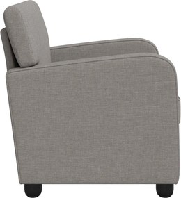 vidaXL Πολυθρόνα Taupe Ύφασμα