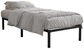 Κρεβάτι Hartford 427, Μονόκλινο, Μαύρο, 90x200, Τάβλες για Κρεβάτι, 89x204x32cm, 18 kg | Epipla1.gr