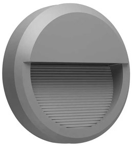 Απλίκα LED Εξωτερικού Χώρου Aca SLIM12 Grey