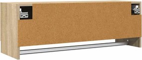 vidaXL Ντουλάπα Sonoma Δρυς 100 x 32,5 x 35 εκ. από Επεξ. Ξύλο