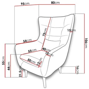 Πολυθρόνα Estjano-Keramidi