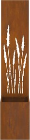 vidaXL Οθόνη Ιδιωτικότητας Κήπου Σκ rusty 32 x 32 x 150 εκ