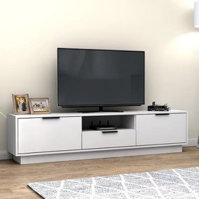 Megapap Έπιπλο Τηλεόρασης Mensa Λευκό 180x35x43cm.