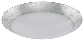Φωτιστικό Οροφής - Πλαφονιέρα Led 98024 Silver Montenovo Eglo Μέταλλο,Γυαλί