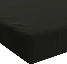 vidaXL Μαξιλάρια Πάγκου 2 Τεμαχίων SOEST 100% Πολυεστέρας Μαύρο