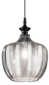 Κρεμαστό Φωτιστικό Οροφής 1xΕ27 Φιμέ Lord 263649 Ideal Lux 263649
