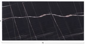 ΕΠΙΦΑΝΕΙΑ ΤΡΑΠΕΖΙΟΥ WERZALIT 120Χ80Χ3.5εκ. ΜΑΥΡΟ ΜΑΡΜΑΡΟ 741 HM5630.13