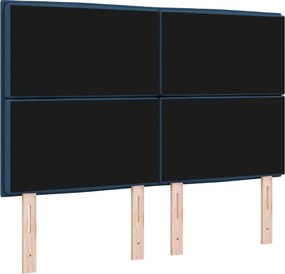 vidaXL Κεφαλάρι Μπλε 144 cm ύφασμα