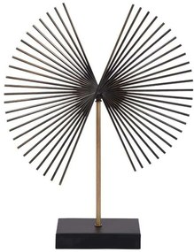 Διακοσμητικό Windmill 835-123-221 38x10x43cm Bronze Μέταλλο