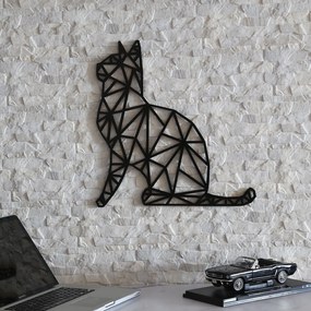 Decorative Wooden Wall Accessory MTK013 v2 Black