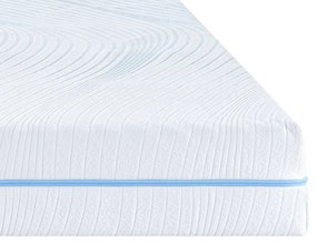 vidaXL Στρώματα Λευκό 80 x 200 cm 100% ύφασμα πολυεστέρα με τζακάρ