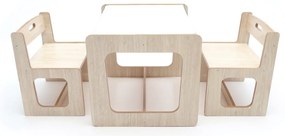 Σέτ Παιδικό Τραπεζάκι με 2 Καρέκλες Dream Natural