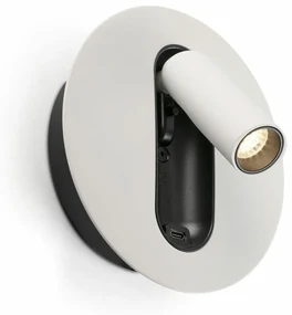 Φωτιστικό Τοίχου - Reader Timit USB LED 2700K 357lm 5,3x14,5cm White Faro Barcelona