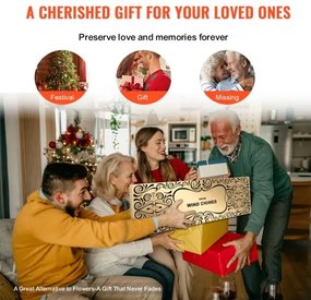 VEVOR Wind Chimes for Outside 1270 mm Aluminum Memorial Deep Tone Wind Chimes