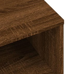 vidaXL Έπιπλο Τηλεόρασης Καφέ Δρυς 120x34x37 εκ. Επεξ. Ξύλο