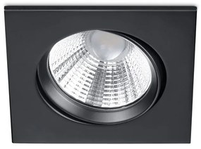 Φωτιστικό Σποτ Χωνευτό Κινητό Trio Lighting Pamir 650410132 Μαύρο Ματ (IP23)