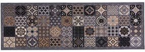 Χαλάκι Κουζίνας Cook &amp; Wash 155 Patchwork Tiles 50X150cm Grey Sdim 50Χ150 Polyamide