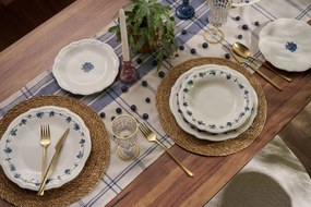 Dinner Set (24 Pieces) Blueberry White
Blue
Green