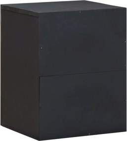 vidaXL Κρεμαστό ντουλάπι Επιτοίχιο Πολύχρωμο 38 x 33,5 x 48 εκ.