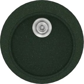 Sanitec Classic 316 (48×48) - Γρανιτένιος νεροχύτης - Granite GREEN