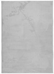 Χαλί IZA με Κοντό Πέλος Σκανδιναβική Εμφάνιση Γκρι 240x340 εκ. - Γκρι