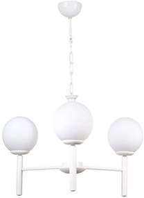 Φωτιστικό Οροφής 534LUN5816 64x70cm 3xE27 40W White Opviq