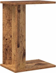 vidaXL End Table Παλιό ξύλο 35 x 25 x 50 εκ Επεξεργασμένο ξύλο