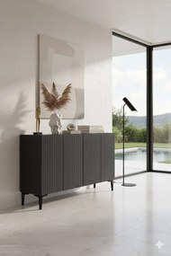 Console Zeynep 120 - Anthracite Anthracite