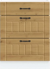 vidaXL ντουλάπι βάσης κουζίνας Lucca Δρυς τεχνίτης κατασκευασμένο ξύλο