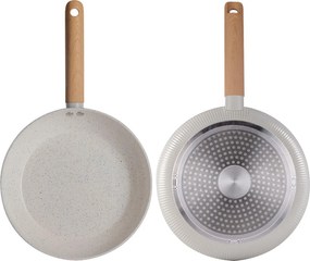 Τηγάνι Κεραμικό Αντικολλητικό 28cm CERAMIC Lamart LT1316 Λευκό