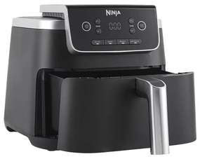 Φριτέζα ζεστού αέρα Ninja AF140EU PRO, 1750W, 4.7 l, 40-240C, 4 προγράμματα, Χρονοδιακόπτης, AirCrisp, Αντικολλητική επίστρωση, Μαύρο
