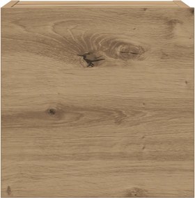 vidaXL 8 τεμαχίων σετ επίτοιχου ντουλαπιού τηλεόρασης Artisan Oak