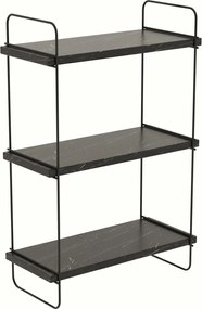 Wall Shelf Pulalis - Black Marble Black
Marble