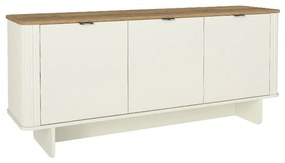 ΜΠΟΥΦΕΣ BOHEMA MEGAPAP ΧΡΩΜΑ IVORY - SEPET OAK 180X47X76,6ΕΚ.