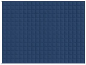 Κουβέρτα Βαρύτητας Μπλε 152 x 203 εκ. 11 κ. Υφασμάτινη - Μπλε