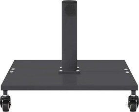 vidaXL Βάση ομπρέλας Σκούρο Γκρι 45 x 45 x 31,5 εκ.