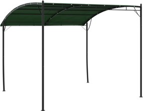 vidaXL Κιόσκι 3 x 3 x 2,55 m Πράσινο