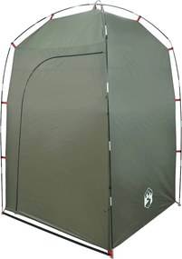 vidaXL Σκηνή Ντους Πράσινη Λαδί Αδιάβροχη