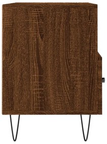 vidaXL Έπιπλο Τηλεόρασης Καφέ Δρυς 80x36x50 εκ. Επεξ. Ξύλο