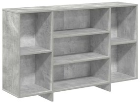 vidaXL Ντουλάπι Γκρι Σκυροδέματος 120x30x75 εκ. Επεξεργασμένο Ξύλο