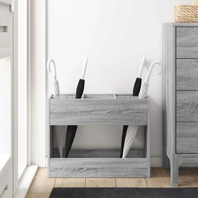 vidaXL Σχέδιο &amp; βάση αποθήκευσης Γκρίζο Σονομα 65 x 24 x 50 εκ