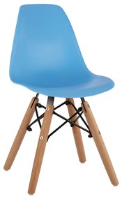 ΚΑΡΕΚΛΑ TWIST KID ΤΜΧ.HM8453.08 ΞΥΛΙΝΑ ΠΟΔΙΑ & ΚΑΘΙΣΜΑ ΜΠΛΕ PP 30,5Χ33Χ59 ΕΚ