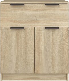 vidaXL Ντουλάπι Sonoma Δρυς 60 x 30 x 70 εκ. από Επεξεργασμένο Ξύλο
