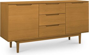 Kerteminde 3-Door Sideboard Natural Oil