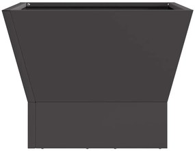 vidaXL Φωτιά Μαύρο 40 x 40 x 35 cm Ατσάλι