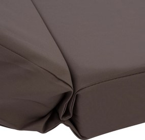 ΜΑΞΙΛΑΡΙ ΞΑΠΛΩΣΤΡΑΣ POLYESTER SIFNOS ΓΚΡΙ HM11235.10P 190x70x11 εκ.