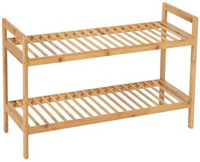 Ραφιέρα Μπάνιου AH-MU73106 70x26x40cm Natural Bamboo